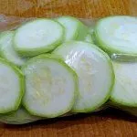 Заморозка кабачков
