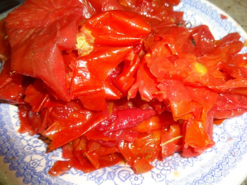 Шкурка томатов