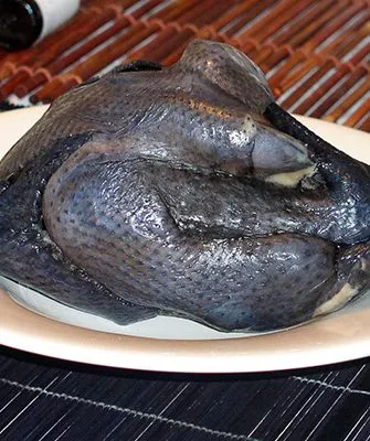 Мясо китайской шелковой