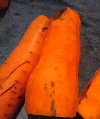 Очистка моркови