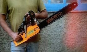 Эксплуатация бензопилы