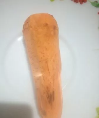 Морковь с пустотами