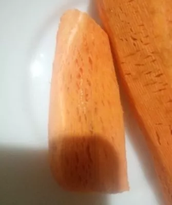 Морковь с пустотами