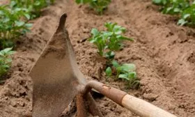 Рыхлении грунта