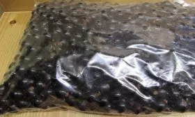 Заморозка черной смородиной