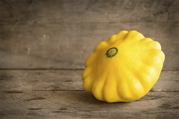 желтый патиссон