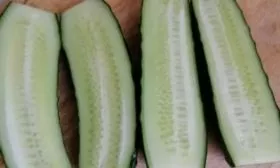 огурец Герой в разрезе