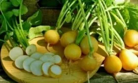 польза жёлтого редиса