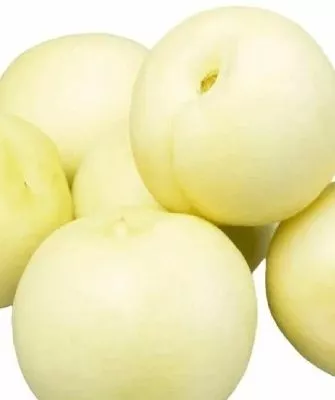 белые персики