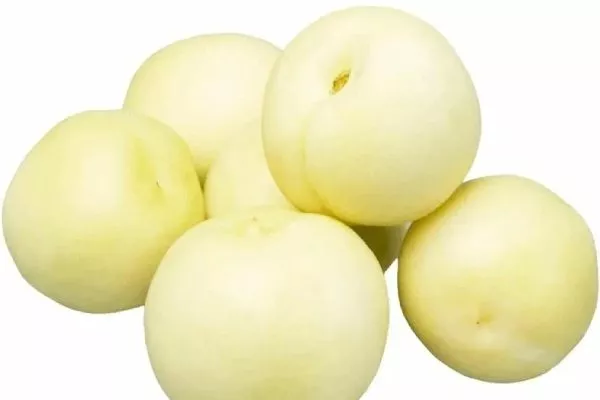 белые персики