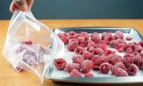 хранение малины Рубиновое ожерелье