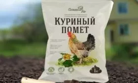 Морковь Нантская 4: растворённый в воде птичий помет (1:15)