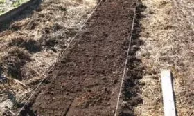 подготовка грядок под посадку огурцов Окошко