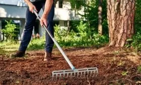 рыхление яблони Союз