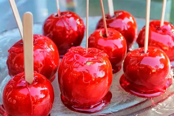 яблоко в карамели яблони Моди10