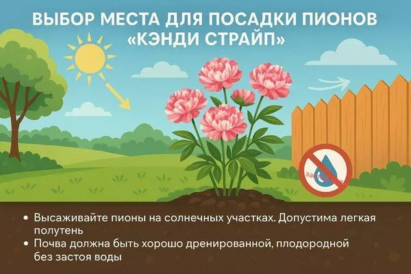 выбор места для выращивания Кэнди страйп