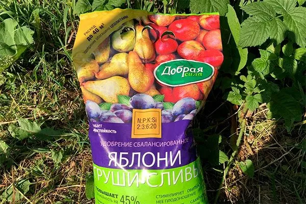 Удобрения яблони Штрейфлинг18 яблони Штрейфлинг18