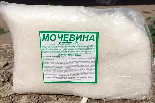 добавлением мочевины яблони уральское наливное5