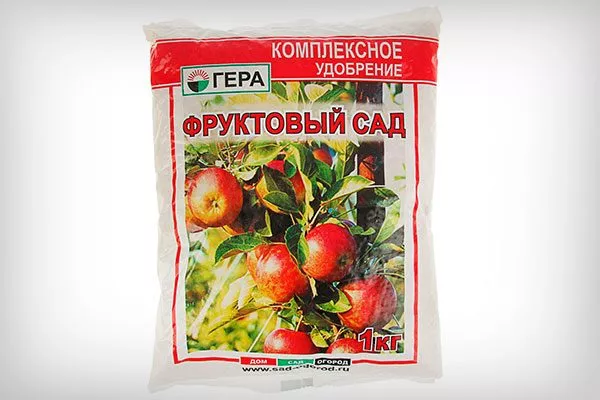 Гера «Фруктовый сад» Подкормка алычи9