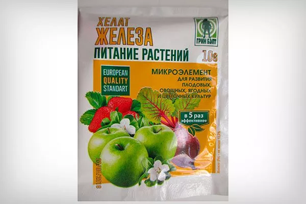 хелат железа как удобрять пеларгонию36