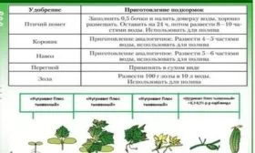 подкормки для Июньского