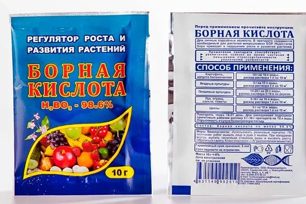 подкормку деревьев раствором борной кислоты Подкормка алычи36