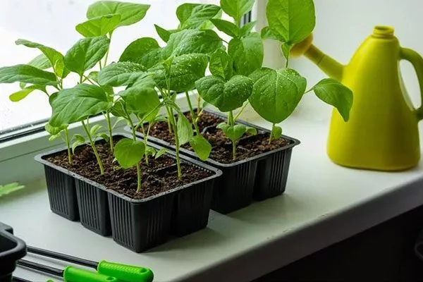 рассады полив баклажанов11