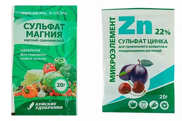 сульфаты цинка и магния2 Удобрение грецкого ореха22