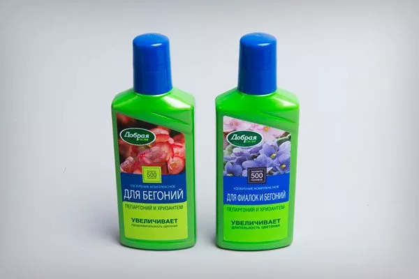 жидкое удобрение Добрая сила как удобрять пеларгонию14