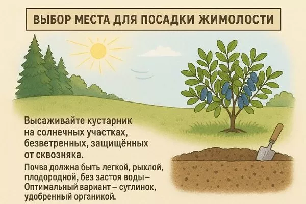 выбор места для выращивания Изюминки