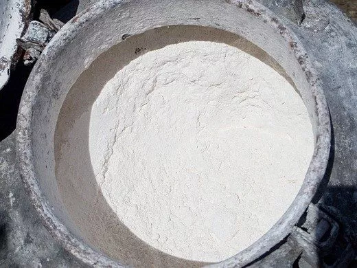 болтушка из извести и глины