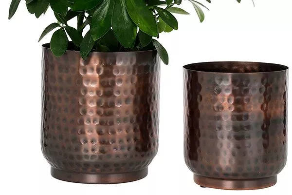 Металлические кашпо Типы горшков и контейнеров12