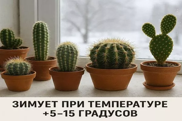 температура для зимовки кактуса