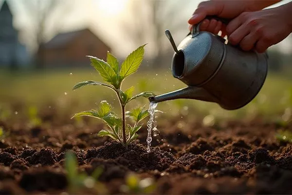 Соблюдайте режим полива бурые пятна14