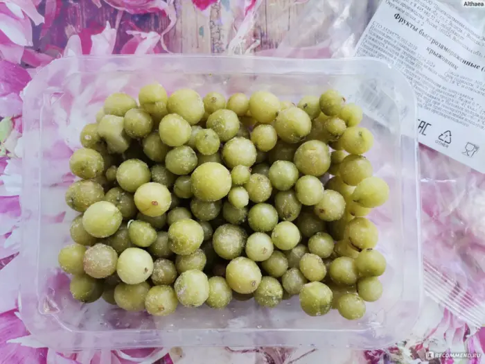 замороженные ягоды крыжовника