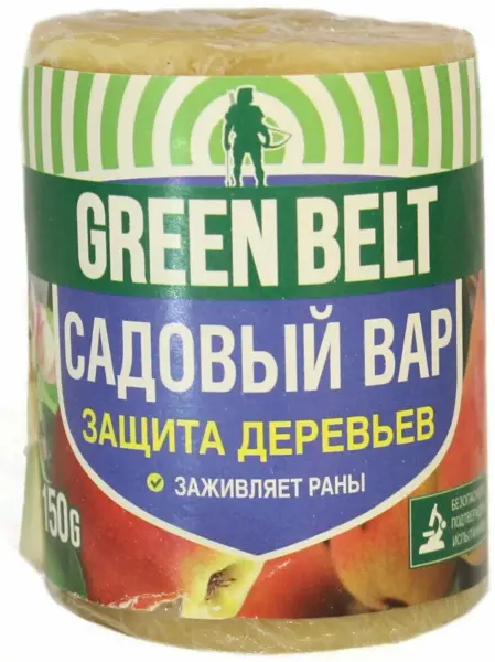 садовый вар и кисть